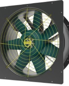 Fan EC 36" 36600m³/h 380v 50Hz 3.0kw  6A IP66  PP